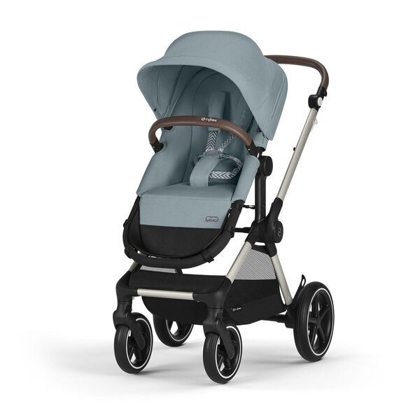 Cybex Eos Lux 2in1 kомплект коляски Sky Blue, taupe frame - Cybex