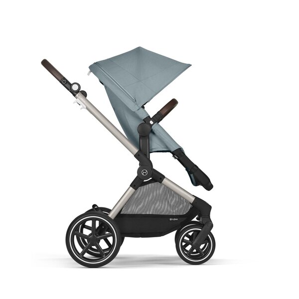 Cybex Eos Lux 2in1 kомплект коляски Sky Blue, taupe frame - Cybex