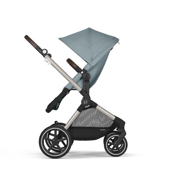 Cybex Eos Lux 2in1 kомплект коляски Sky Blue, taupe frame - Cybex