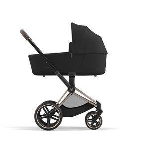Cybex Priam V4 kомплект коляски 4in1 Sepia Black, Rose Gold + Cloud T+ база T - Cybex