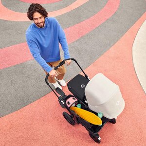 Bugaboo Donkey 5 Mono kомплект коляски Black/Desert Taupe - Bugaboo