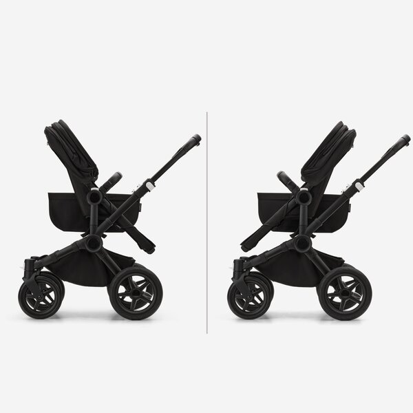 Bugaboo Donkey 5 Mono complete vežimėlis Black/Desert Taupe - Bugaboo