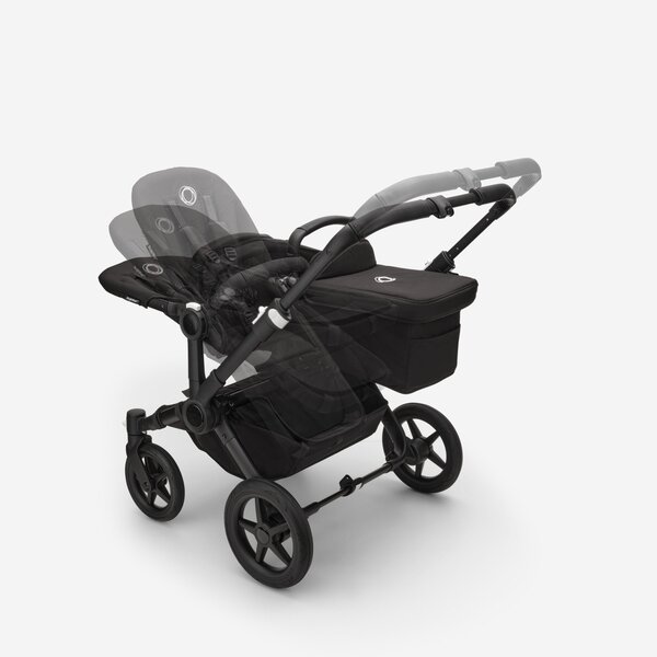 Bugaboo Donkey 5 Duo kомплект коляски Black/Desert Taupe, Desert Taupe - Bugaboo