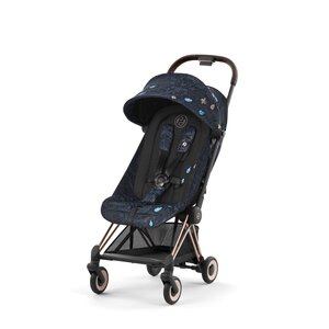 Cybex Coya прогулочная коляска Jewels of Nature Blue, Rosegold  frame - Cybex