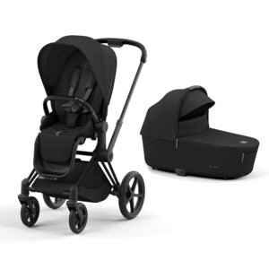 Cybex Priam V4 kомплект коляски Sepia Black, Matt Black - Cybex