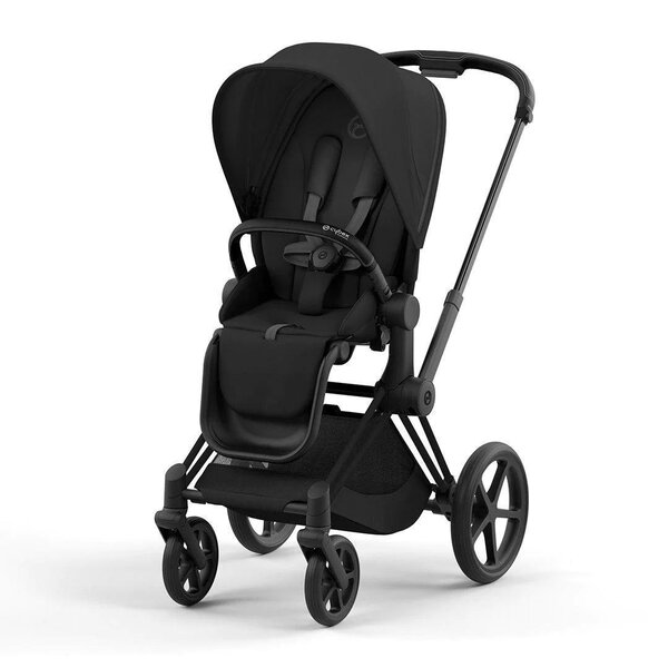 Cybex Priam V4 stroller set Sepia Black, Frame Matt Black - Cybex