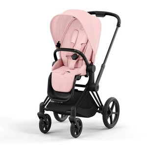 Cybex Priam V4 kомплект коляски Peach Pink, Matt Black - Cybex