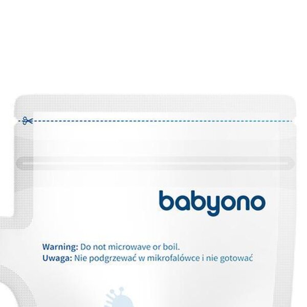 BabyOno Breast milk storage bags 180ml 30pcs - BabyOno