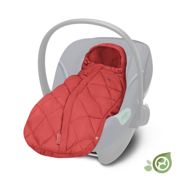 Cybex Snogga Mini 2 automobilinės kėdutės miegmaišis Hibiscus red - Cybex