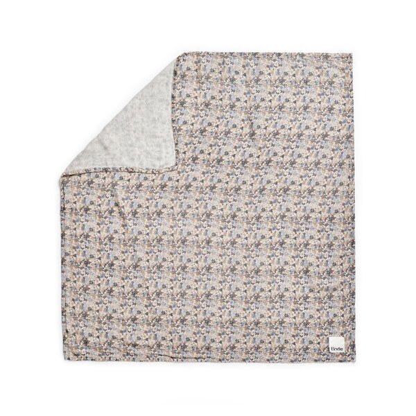 Elodie Details Bamboo Muslin Blanket 80x80cm, Blue Garden - Elodie Details