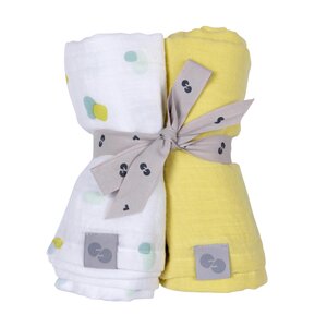Nordbaby Muslin swaddle set 2 pcs, Swatri  - Nordbaby