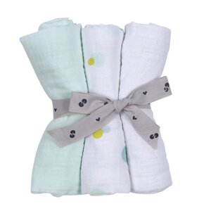 Nordbaby burp cloth 3pcs, Burry - Nordbaby