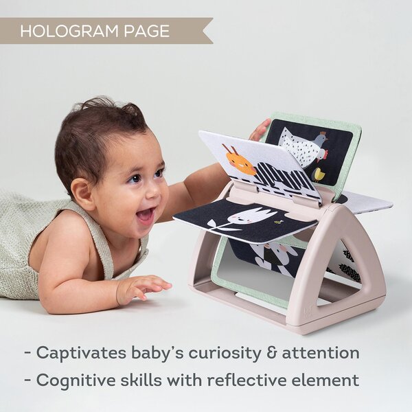 Taf Toys развивающий коврик Black & White Spinning Book - Taf Toys