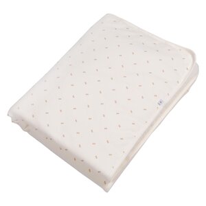 Nordbaby baby blanket Softy 75x100cm, NB logo print - Nordbaby