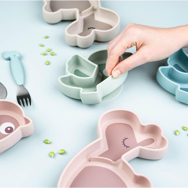 Done by Deer silicone Stick&Stay snack plate Lalee  - Done by Deer