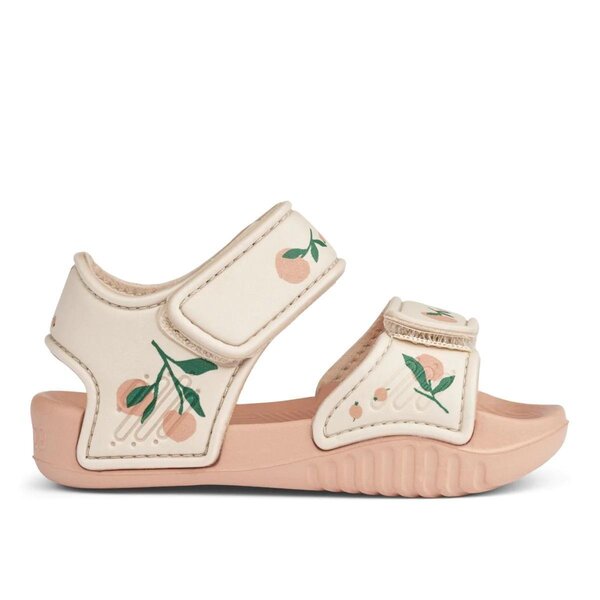 Liewood sandales Blumer Peach/Sea shell - Liewood