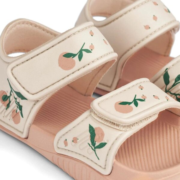 Liewood sandales Blumer Peach/Sea shell - Liewood