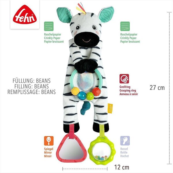 Fehn мягкая игрушка Bean bag Zebra - Fehn