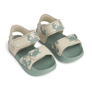 Liewood sandals Blumer Crab/Sandy - Liewood