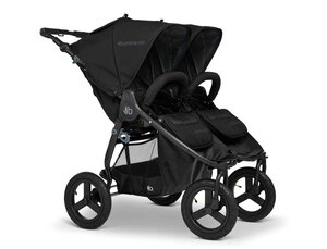 Bumbleride Indie Twin kahelapse jalutuskäru Matte Black - Bumbleride