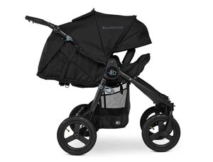 Bumbleride Indie Twin kahelapse jalutuskäru Matte Black - Bumbleride