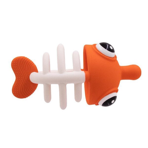 Mombella närimisrõngas 3-in-one Clownfish Orange - Mombella