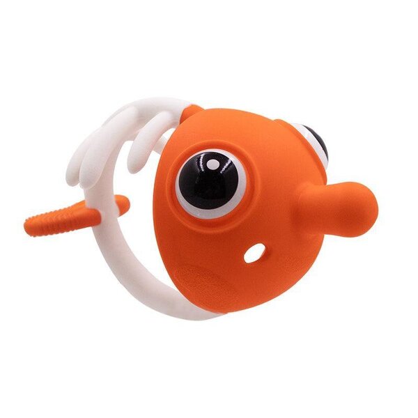 Mombella närimisrõngas 3-in-one Clownfish Orange - Mombella