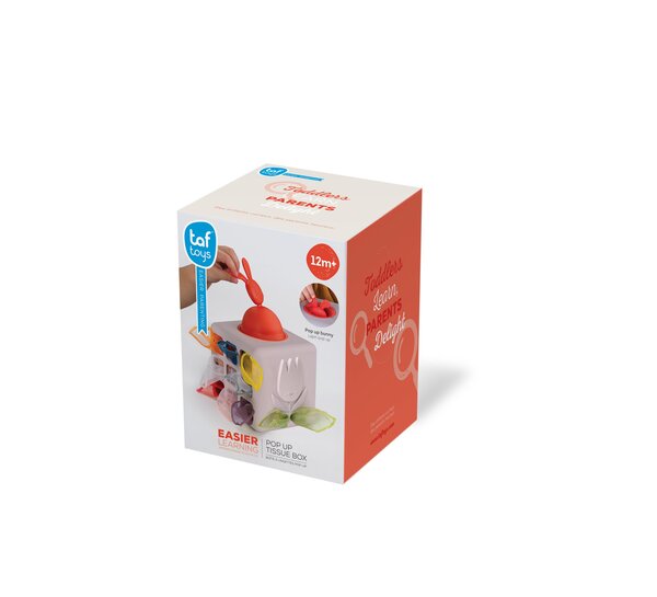 Taf Toys развивающая игрушка Pop Up Tissue Box - Taf Toys