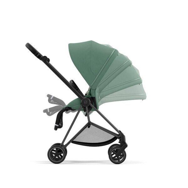 Cybex Mios V3 pastaigu rati Leaf Green, Matt Black Frame - Cybex