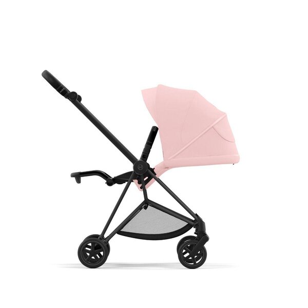 Cybex Mios V3 vežimėlio komplektas Peach Pink, Matt Black Frame - Cybex