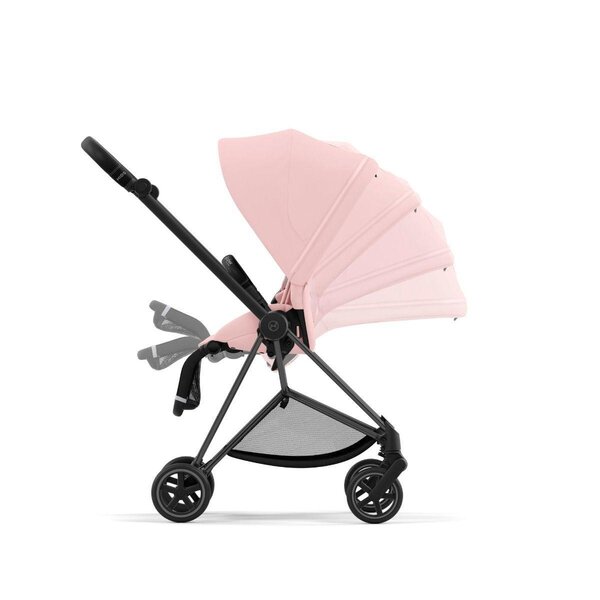 Cybex Mios V3 web set Peach Pink + Matt Black Frame - Cybex