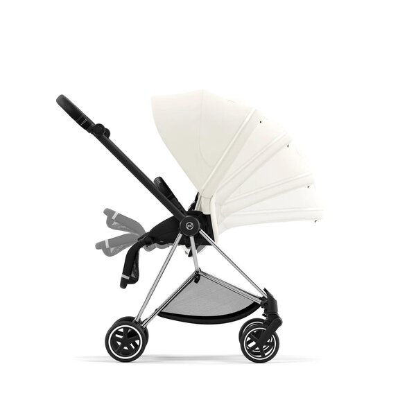 Cybex Mios V3 pushchair Off White, Chrome Black Frame - Cybex