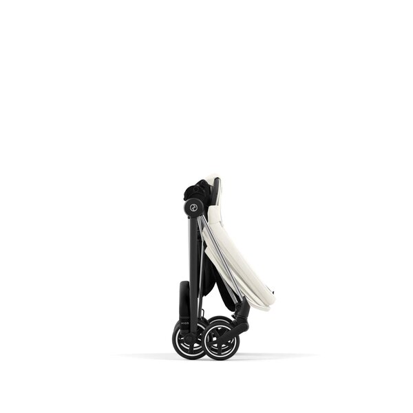 Cybex Mios V3 pastaigu rati Off White, Chrome Black Frame - Cybex