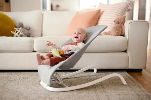 Munchkin Spring 2in1 Bouncer and Rocker Grey - Munchkin