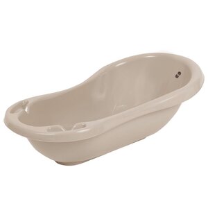 Nordbaby Bathtub 84cm with anti slip mat Beige - Nordbaby