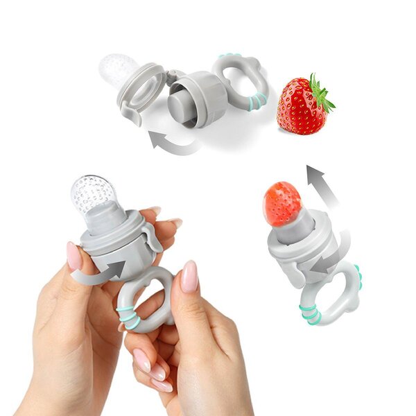 BabyOno Twist-out baby food feeder Dino - BabyOno