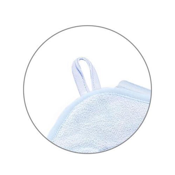 BabyOno bamboo полотенце с капюшоном 100x100cm Blue - BabyOno