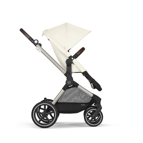 Cybex Eos Lux 2in1 kомплект коляски Seashell Beige, taupe frame - Cybex