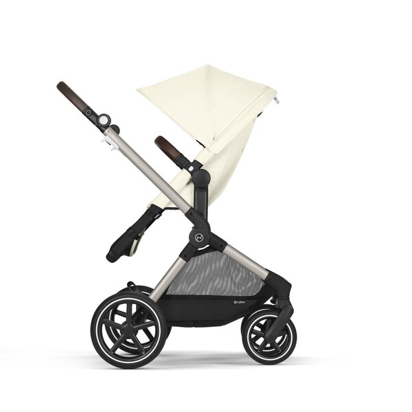 Cybex Eos Lux 2in1 kомплект коляски Seashell Beige, taupe frame - Cybex