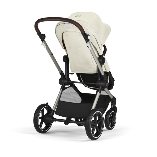 Cybex Eos Lux 2in1 kомплект коляски Seashell Beige, taupe frame - Cybex