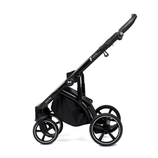 Nordbaby Active Plus stroller set Sea Green, Onyx Dark Brown - Nordbaby