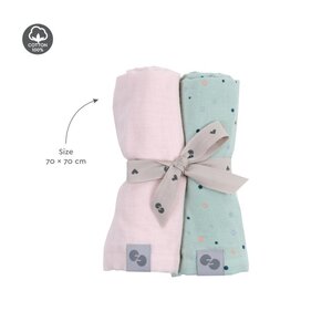 Nordbaby Muslin swaddle set 2pcs, Swatri - Nordbaby