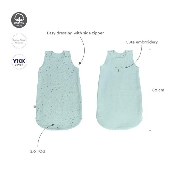 Nordbaby Sleeping bag TOG 1.0 SLEEVA - Nordbaby