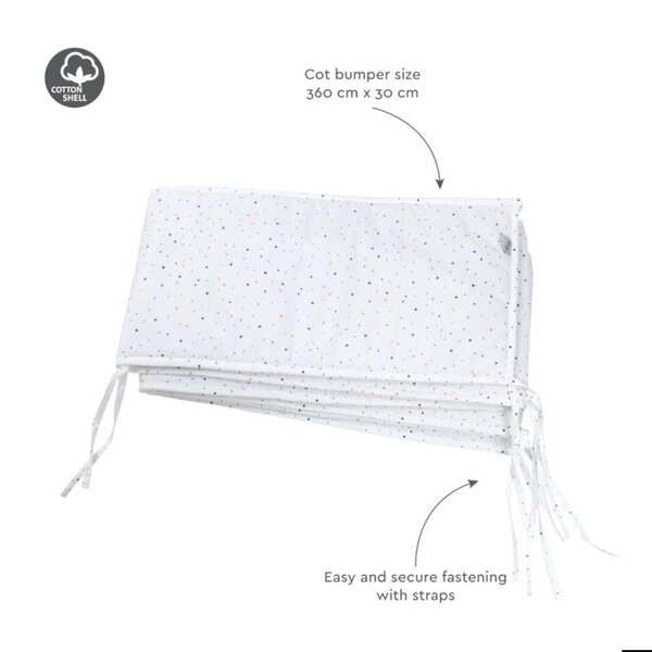 Nordbaby Cot bumper BUMBLE - Nordbaby