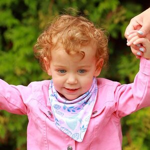 BabyOno Banana bib 2pcs Birds - Pippi