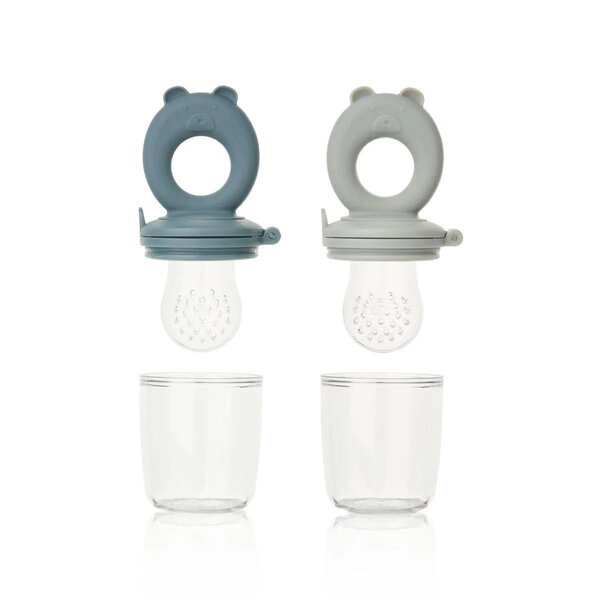 Liewood Miranda Bear Shape Food Feeder 2-Pack, Miranda  - Liewood