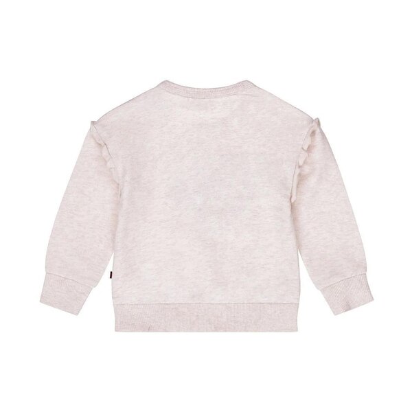 Dirkje Sweater dropped shoulder 86 Beige grey - Dirkje