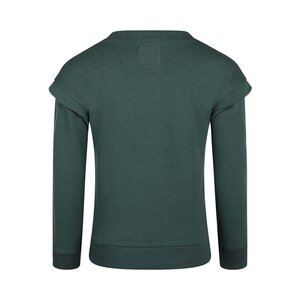 Dirkje Sweater with crewneck 98 Dark Green - Dirkje