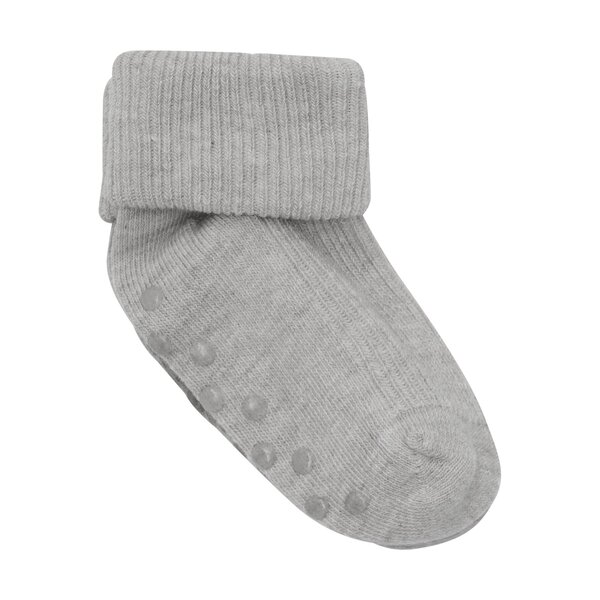 Minymo Baby rib sock w. ABS (2-pack) - Minymo