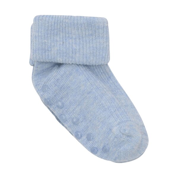 Minymo Baby rib sock w. ABS (2-pack) - Minymo